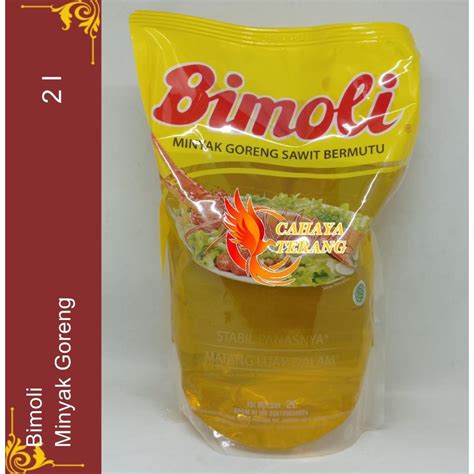 Jual Bimoli Minyak Goreng Pouch Liter Minyak Goreng Sawit Bermutu