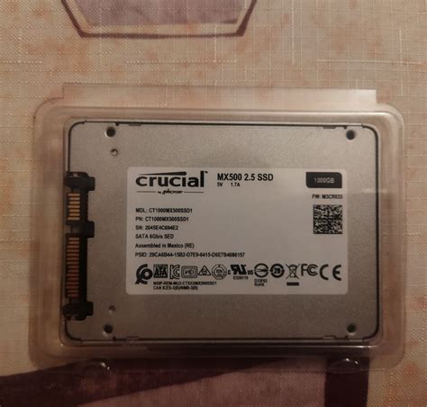 Ssd Crucial Mx Tb