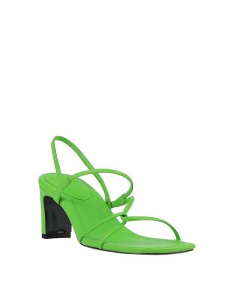 Sandro Sandals In Green Lyst