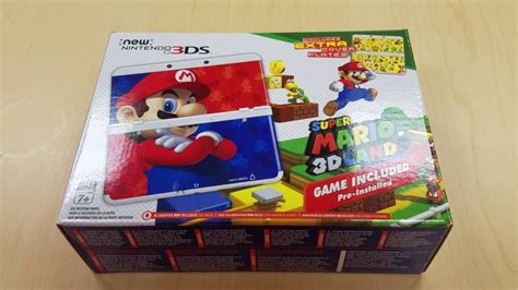 New 3ds Super Mario 3d Land Bundle Unboxing Youtube