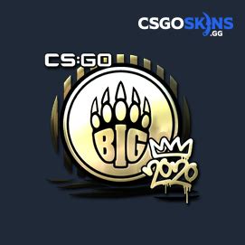 Sticker Big Gold Rmr Csgoskins Gg