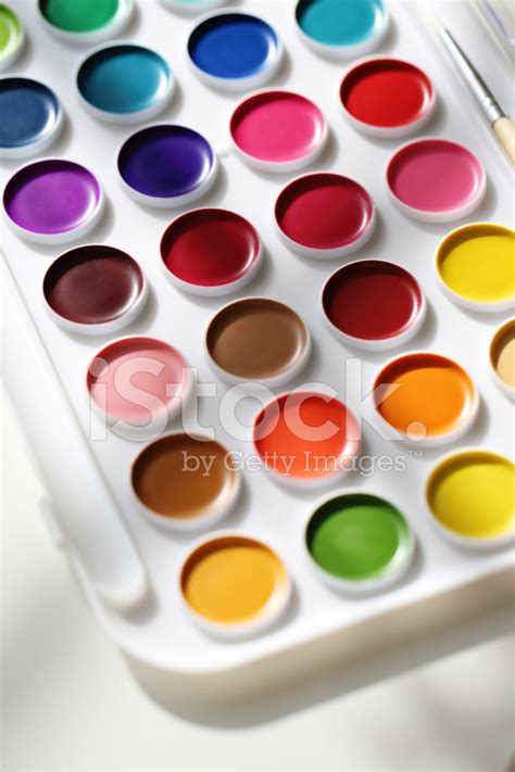 Watercolour Paint Set Stock Photo | Royalty-Free | FreeImages