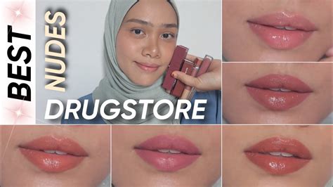 BEST DRUGSTORE NUDE LIPSTICKS UPDATED 2024 YouTube