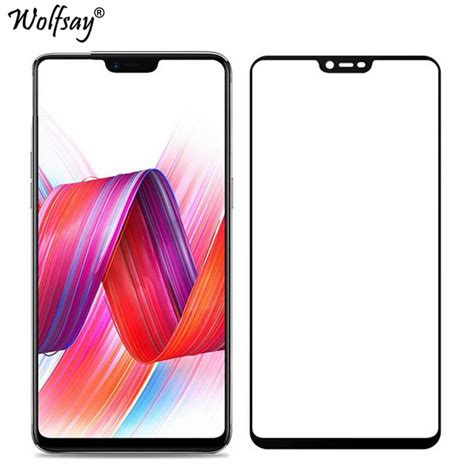 Vidrio Templado Wolfsay Oppo A3S Protector De Pantalla En Oppo A5 Anti