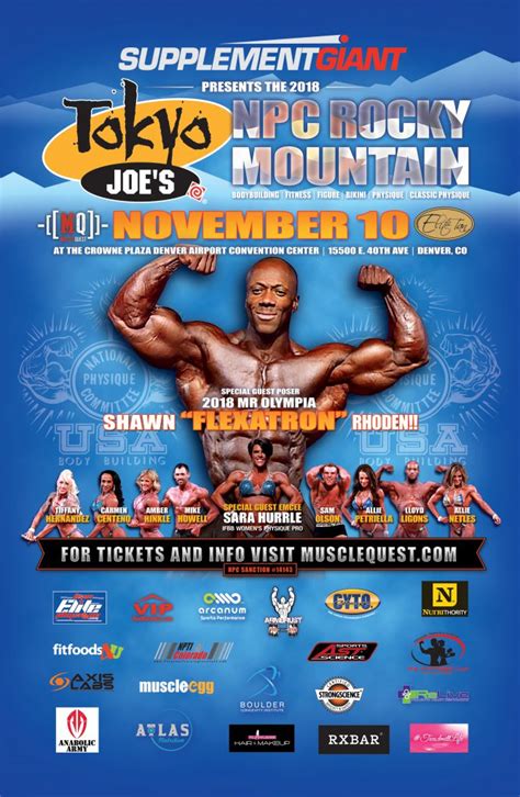 NPC Tokyo Joe S Rocky Mountain Championships Https Holdmyticket