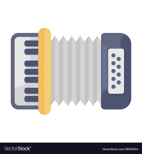 Accordion Royalty Free Vector Image VectorStock