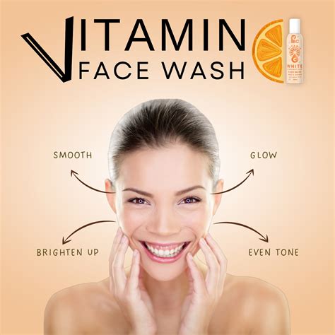 Vitamin C Face Wash Whitening Radiance