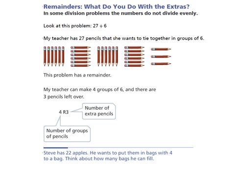 Division With Remainders - Check out our busy classroom