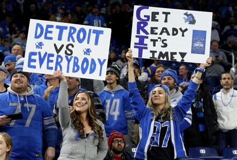 Detroit Lions fans talk about the team and the city rising from the ...