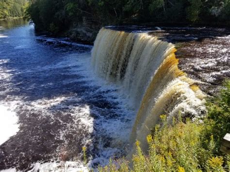 Root Beer Falls Review Of Tahquamenon Falls State Park Paradise Mi