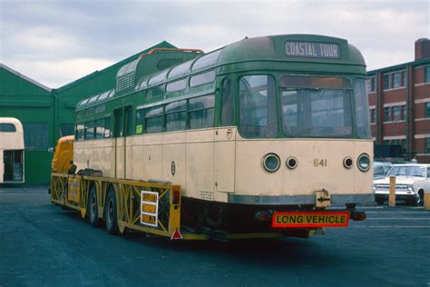 Blackpool Coronation Tram 641 Rigby Road Bus Yard Blackp Flickr