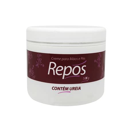 Repos Creme Hidratante Ureia Para Mãos E Pés 500g Sarah Cosméticos