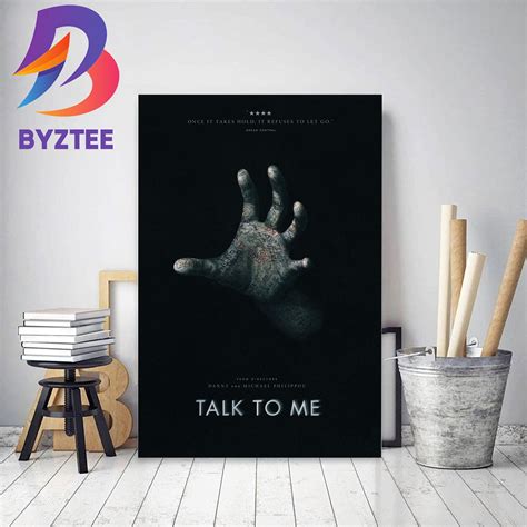 Talk To Me Official Poster Movie Decor Poster Canvas - Byztee