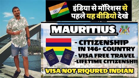 Mauritius Visa Free On Arrival Indians Passport How To Get Mauritius