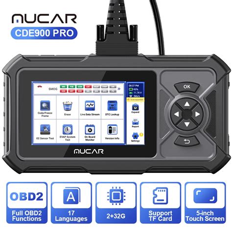 MUCAR CDE900 Pro OBD2 Scanner Herramientas de Taller mecánico