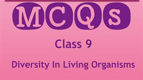 NCERT Class 9 Biology Chapter 3 Science Chapter 7 Diversity In Living