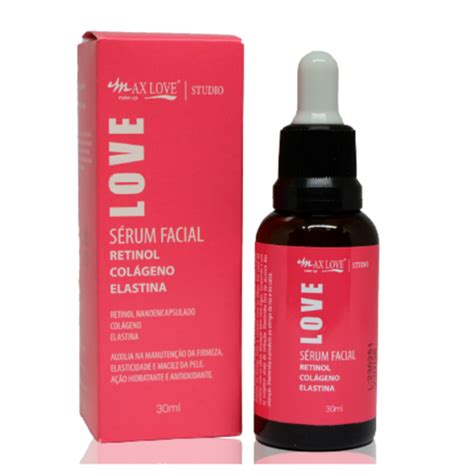 Max Love Serum Facial Retinol Col Geno E Elastina Gracebeauty