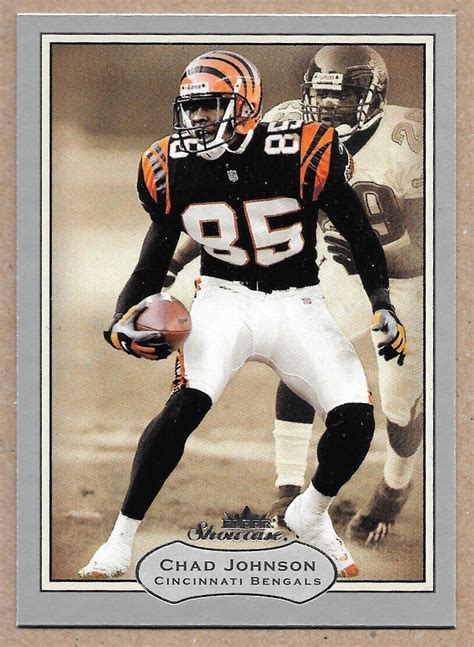 Fleer Showcase Chad Johnson Cincinnati Bengals Ebay