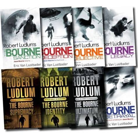 Bourne Series Collection (Jason Bourne, #1-8) by Robert Ludlum | Goodreads