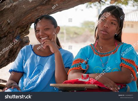 Young Friends Women Wayuu People Desert Stock Photo 1243400371 | Shutterstock