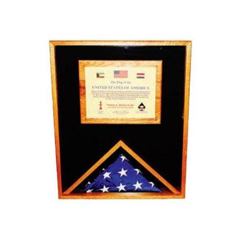 Large Military Memorial Flag, Medal Display Case – Flags Connections