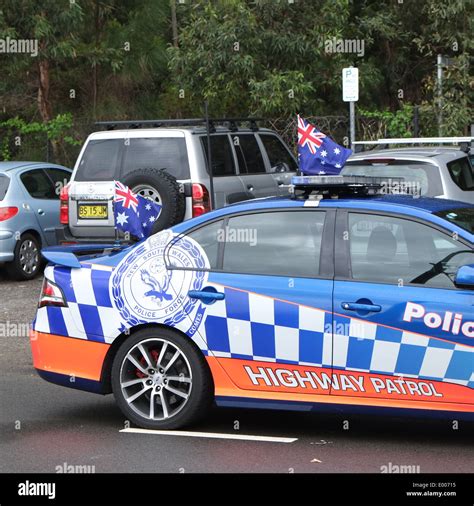 New south wales police car in palm beach,sydney,australia Stock Photo ...