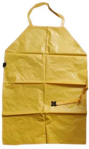 Yellow Pvc Safety Apron For Hospital Size Medium At Rs Piece In