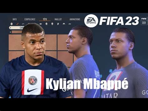 Fifa Create Kylian Mbapp Pro Clubs Face Creation Youtube