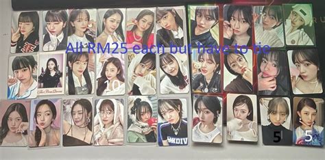 WTS IVE LE SSERAFIM YENA IZONE Photocard Hobbies Toys Collectibles