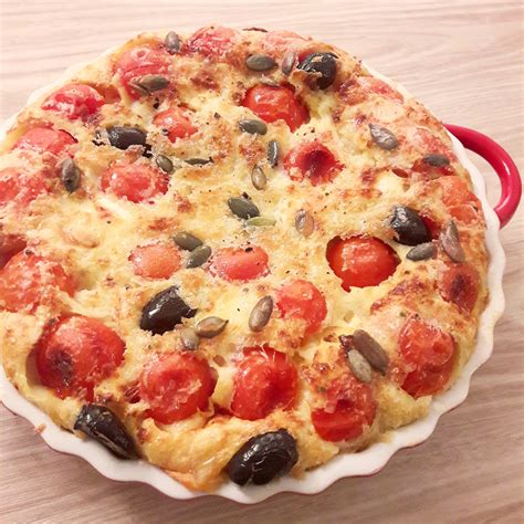 Clafoutis Aux Tomates Cerises Les Plaisirs Sains