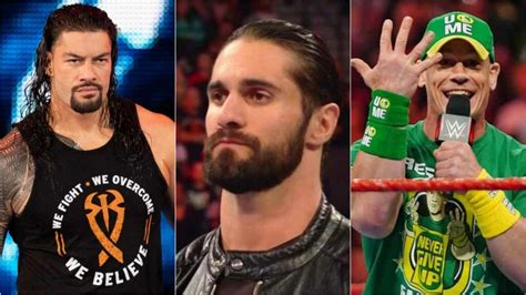 Seth Rollins Reacts To John Cena And Roman Reigns Intense War Of Words