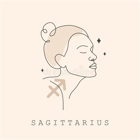 Zodiac Sagittarius Line Drawing Stock Illustrations 1 002 Zodiac