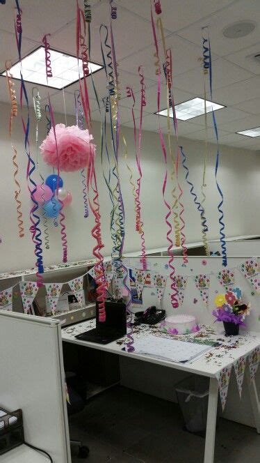 12 Best Office Birthday Decorations Images On Pinterest Anniversary