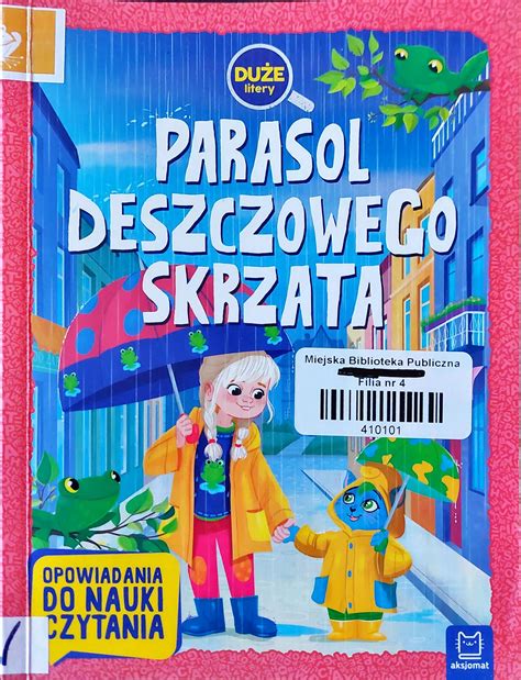 Ksi Ka Parasol Deszczowego Skrzata Niska Cena Na Allegro Pl