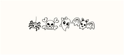 Cute Halloween Drawings Font Free Download