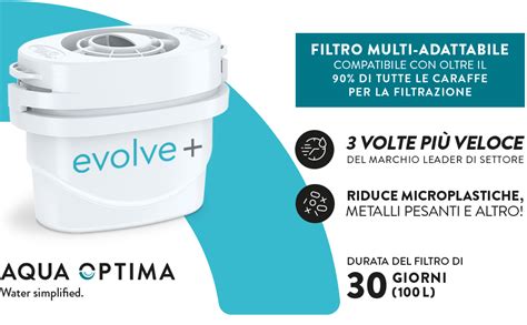 Aqua Optima Cartuccia Filtro Confezione Da Evolve Fornitura Per