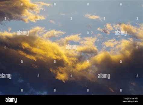 Clouds upside down making a nice background Stock Photo - Alamy