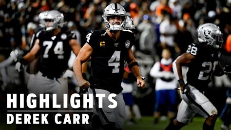 Derek Carr highlights: Best plays from Week 1 vs. Denver