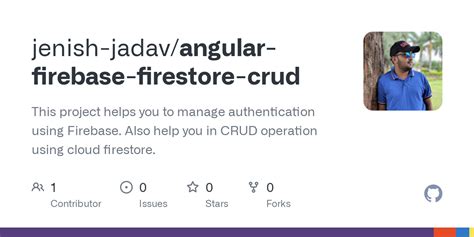 GitHub Jenish Jadav Angular Firebase Firestore Crud This Project