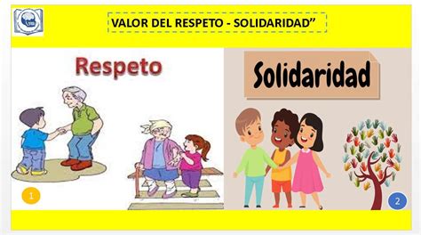 VALOR DEL RESPETO Y SOLIDARIDAD rompecabezas en línea