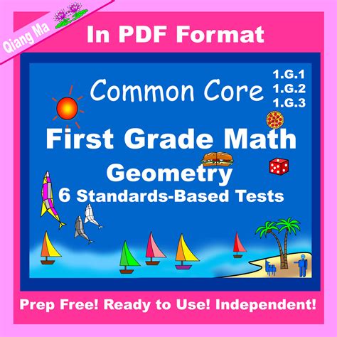 First Grade Math Geometry 1 G Tests Made By Teachers