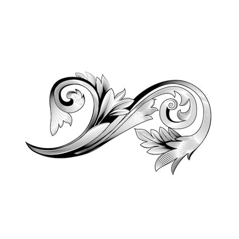 Filigree tattoo design Vectors & Illustrations for Free Download | Freepik