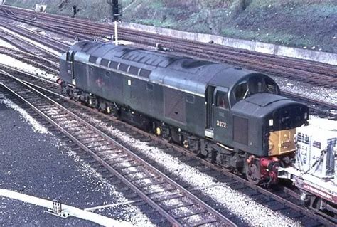 Original Colour Slide Of D272 Br Class 40 Diesel Loco £4 20 Picclick Uk