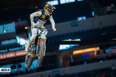 Indianapolis Supercross Main Event Race Results Motocross