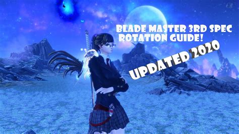 Blade And Soul Blade Master 3rd Spec Item Guide And Simple Rotation Youtube