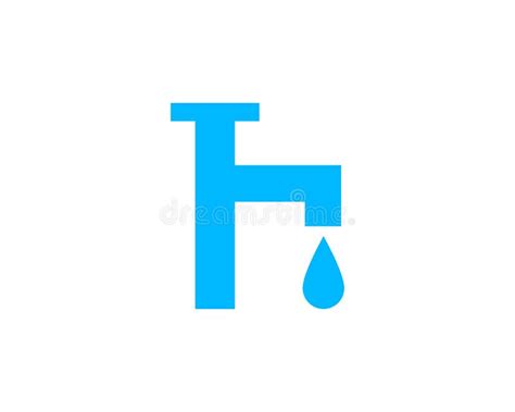 Tap Water Icon Vector Logo Template Stock Vector - Illustration of ...