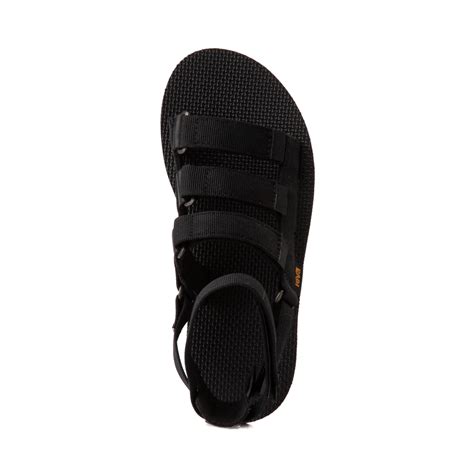 Womens Teva Flatform Mevia Sandal Black Journeys