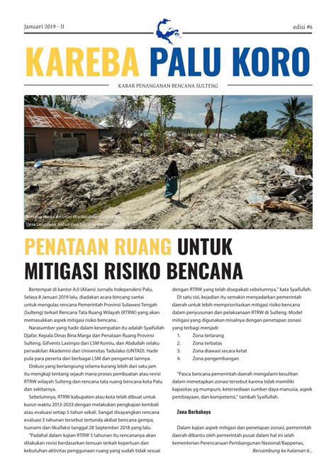 Pdf Foto Martin Dody Ercb Penataan Ruang Untuk Mitigasi … File“pasca