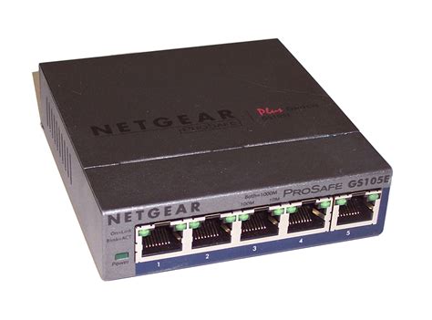 Netgear Gs E V Prosafe Plus Port Gigabit Switch Bundle With Power