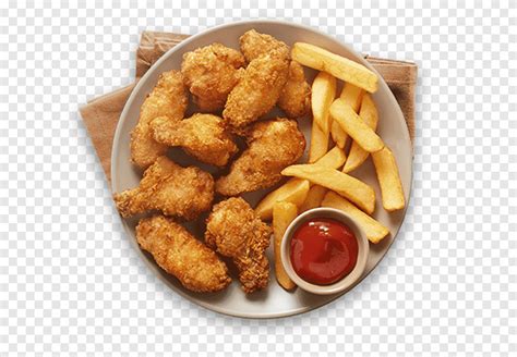 Batatas Fritas Frango Frito Crocante McDonald S Chicken McNuggets Dedos